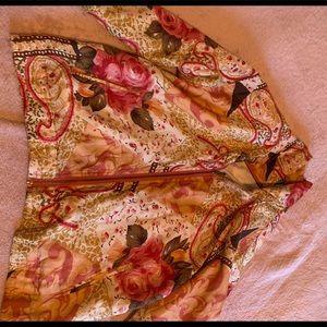 Vintage floral windbreaker